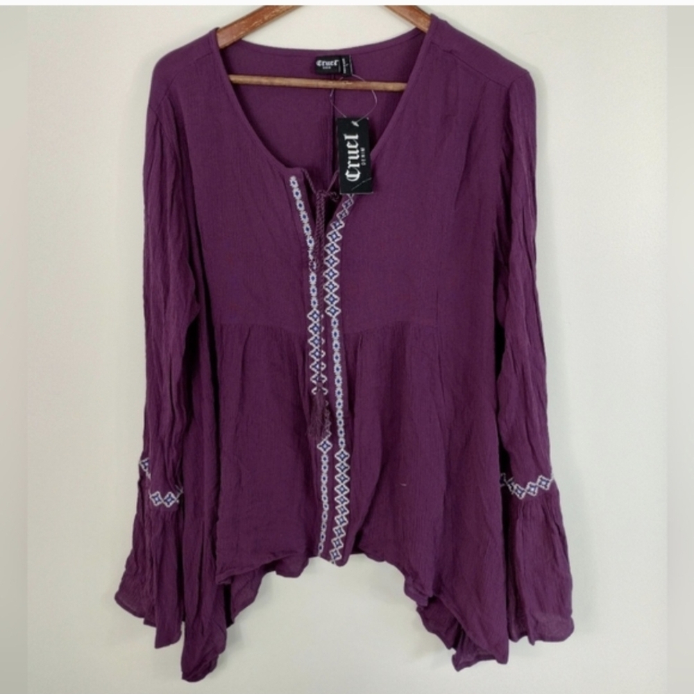 NWT Cruel Denim Top